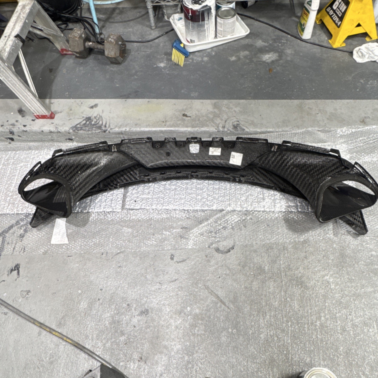 2017- 2021 OEM McLaren 720s Front Lower Carbon Fiber Splitter