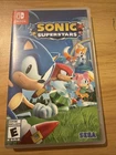 Nintendo Switch Sega Sonic Superstars Video Game Cartridge with Original Case