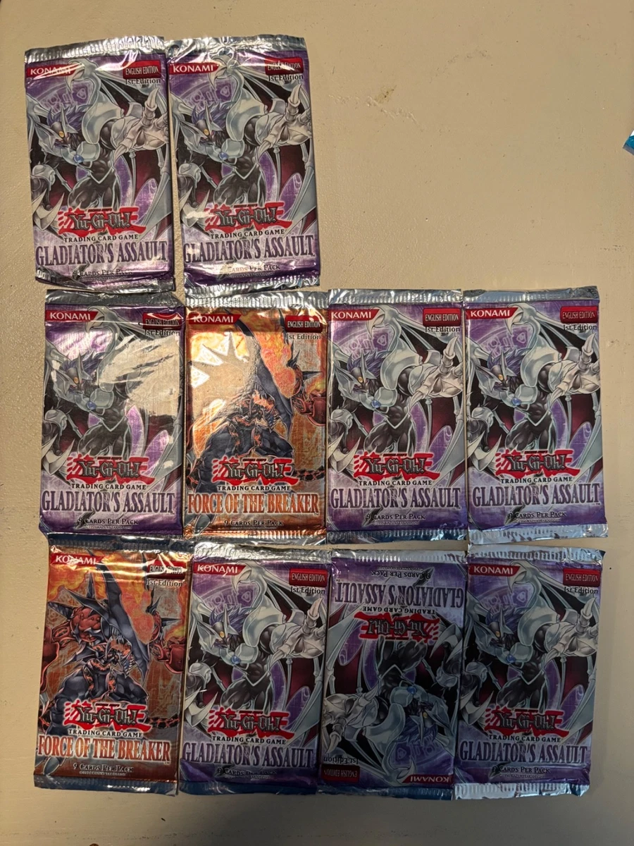 Yu-Gi-Oh! TCG Gladiator's Assault Sealed Collectible Card Game