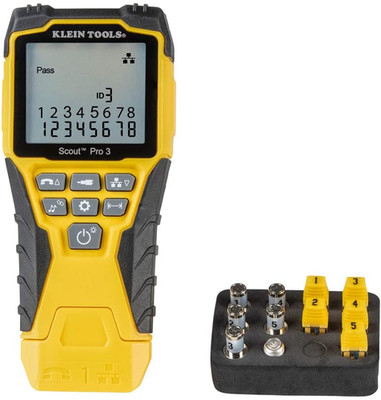 VDV501-851 Cable Tester Kit with Scout Pro 3 for Ethernet / Data, Coax / Video a