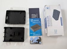 iUniker Raspberry Pi 4B Metal Heatsink Case - Open-Box