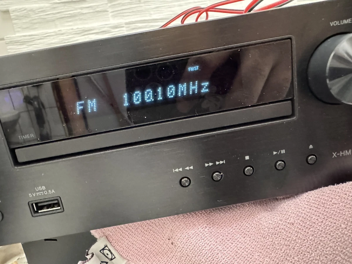 Pioneer X-HM10 CD RECEIVER Mit Boxen Und Fernbedienung