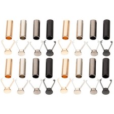16 pcs Metal Shoelace Tips Shoelace Ends Head Shoe String End Caps Shoelace