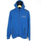 SAIL RACING International Men's Jumper Size M Cotton Hooded Full Zip Blue