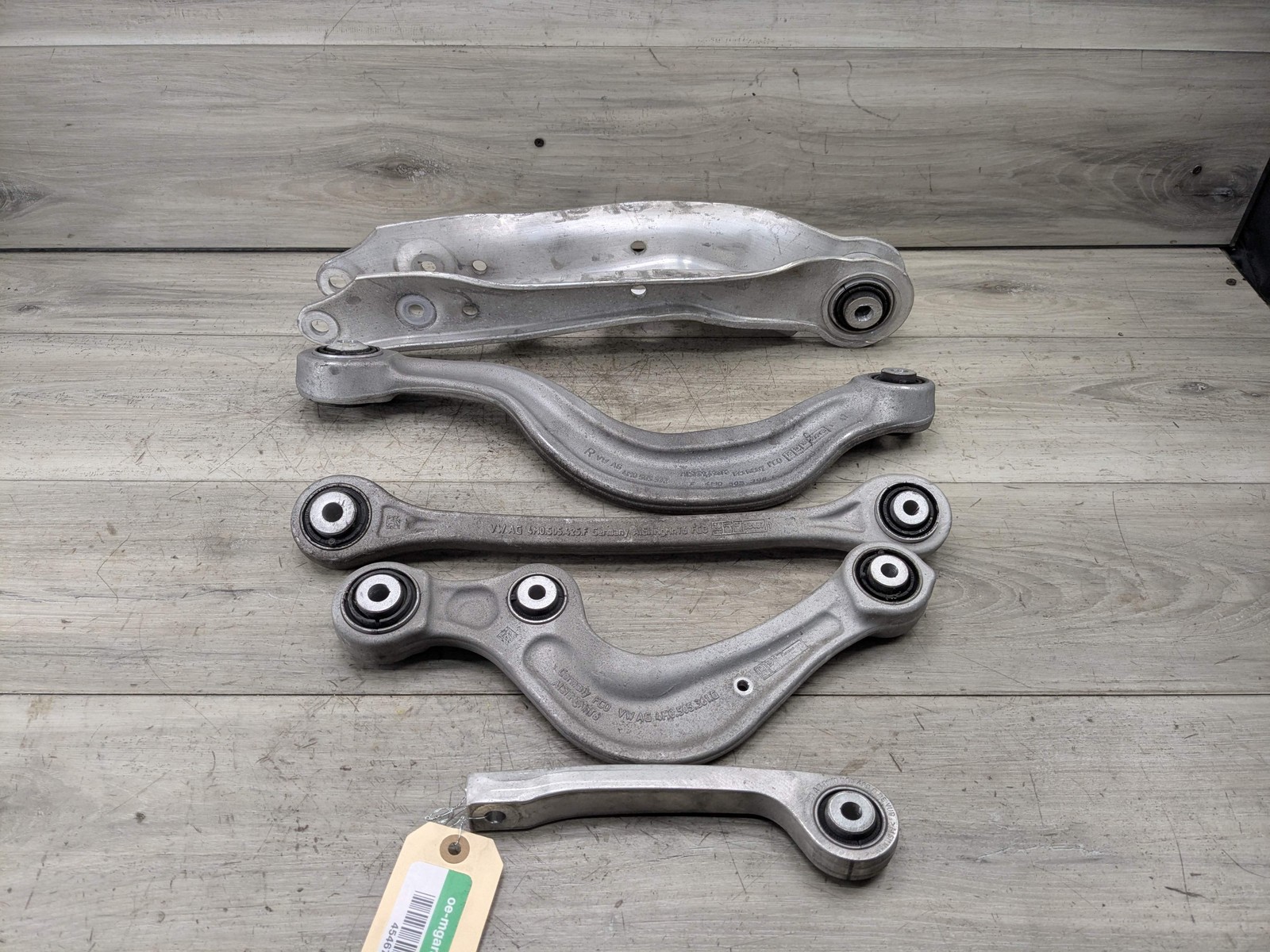 18-24 OEM AUDI Q5 SQ5 Rear Left Driver Upper Lower Control Arm SET