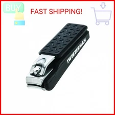 Tweezerman Precision Grip Fingernail Clipper, Black