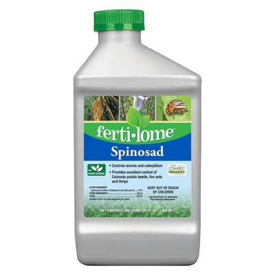 Fertilome Spinosad Insect Control Concentrate for Lawn and Garden, 32 fl oz