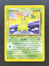 Chikorita 53/111 Neo Genesis Pokemon Common/Uncommon Non Holo MP
