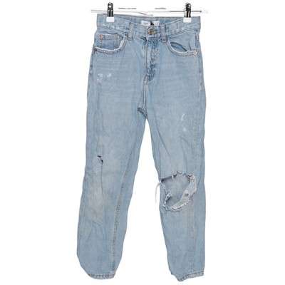 Zara, Jeans, Größe: 140, Blau, Einfarbig, Denim, Unisex (Kinder) #vtl