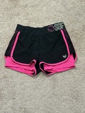 Justice Girls Shorts Size 10 Multicolor Activewear Elasticwaist Stretch