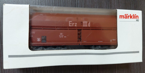 Märklin 46257-04- 4 Achser Grossraumgüterwagen mit Erzladung DB Spur H0, mit OVP | Zustand: Gebraucht