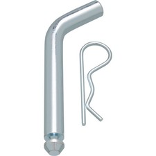 Ultra-Tow 5/8in. Bent Hitch Pin with Clip, Fits 2in.  2-1/2in. Receivers,