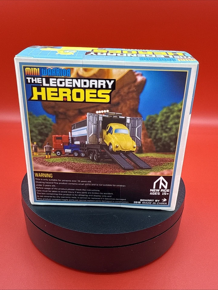 2018 New Age Legendary Heroes 01 Espionage Flipper Transformer New Mint In Hand - Image 3 of 4