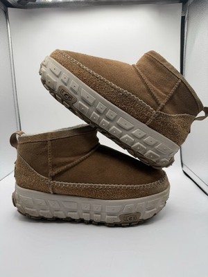 Ugg Unisex Venture Daze Ultra Mini Platform Chestnut Boot Size US M 9 W 10