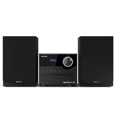 Sharp XLB517DBK Mirco-Soundsystem 45W CD-Player Bluetooth Streaming  DAB