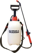 Image of Spear & Jackson 5L Pump Action Garden Pressure Sprayer with Shoulder Strap