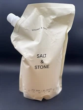 Salt  & Stone Fragrance ~ BERGAMOT & HINOKI ~ Body Wash 32 Oz REFILL
