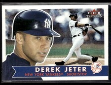 2001 Fleer Tradition #188 Derek Jeter Baseball Card 3203P