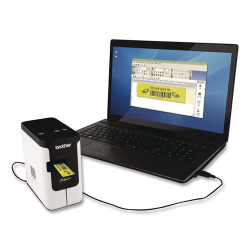Brother P-Touch PTP700 30 mm/s Print Speed PC-Connectable Label Printer New - Picture 4 of 4