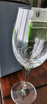 Estate Waterford Crystal Ballet Icing Essence Wine Glass - New In Box