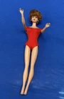 Vintage Early 1960's  Barbie  Doll By Mattel in Red Suit