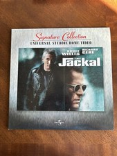 THE JACKAL laserdisc LD BRUCE WILLIS SIGNATURE COLLECTION