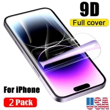 2PCS Hydrogel Screen Protector For iPhone 14/13/12/11/Plus/Mini/Pro/Pro-