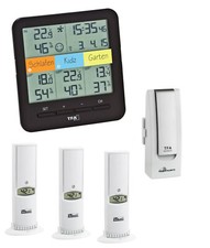 TFA 30.3060.IT Dom klimatyczny Korfu Termometr radiowy Higrometr Monitorowanie klimatu w pomieszczeniach