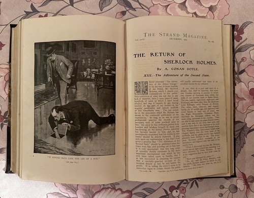 Erstdruck Sherlock Holmes A Conan Doyle - The Strand Magazine - Vol 28 1904 - Bild 9 von 15