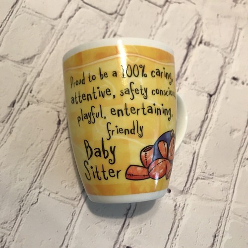 Top Babysitter Coffee Cup Mug History & Heraldry Porcelain 12 ounce - Picture 3 of 7