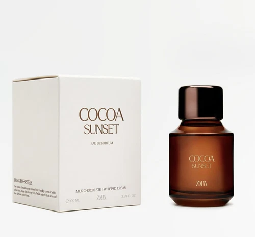 ZARA x Jordi Fernández Cocoa Sunset Eau De Parfum Fragrance Perfume 100ml New