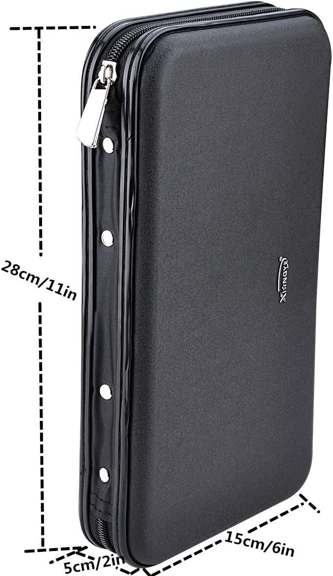 CD DVD Case, 72 Capacity Heavy Duty Wallet, DVD CD Case