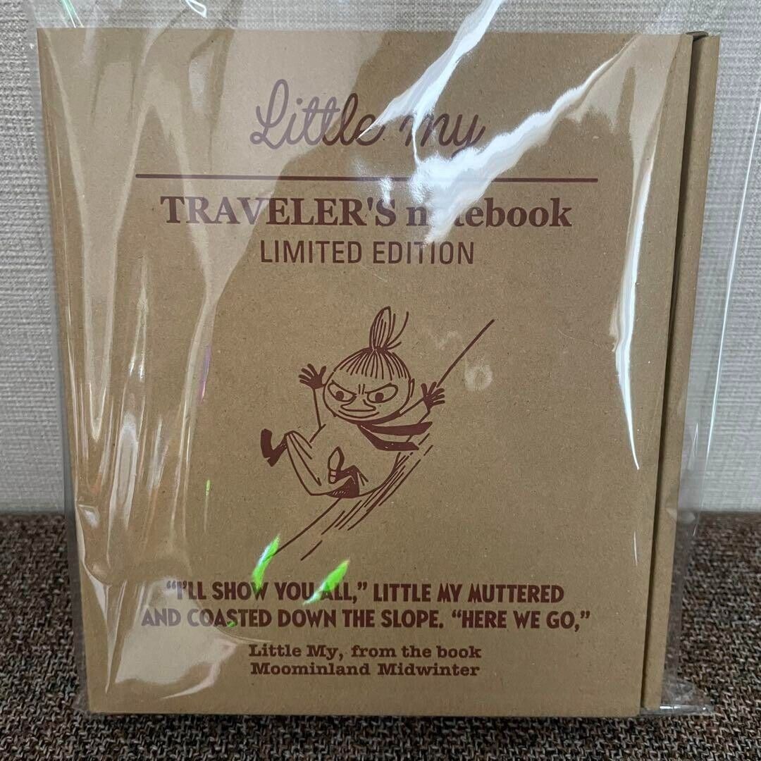 Traveler's Notebook Moomin Collaboration Little My Passport Size Limited Set