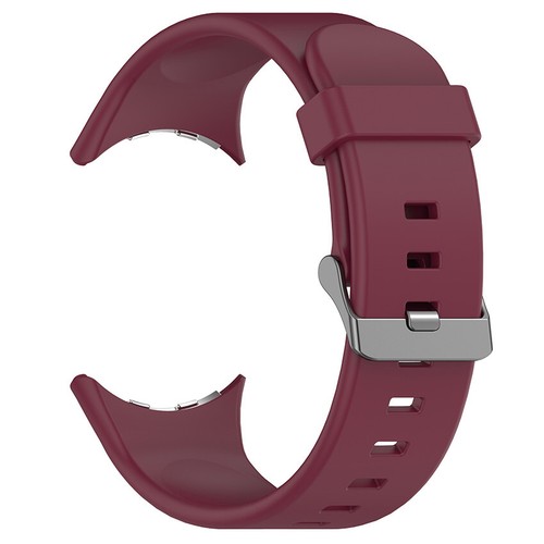 Metal Head Grain Silicone Strap Watchband Bracelet for Google Pixel Watch3 45MM - Picture 28 of 33