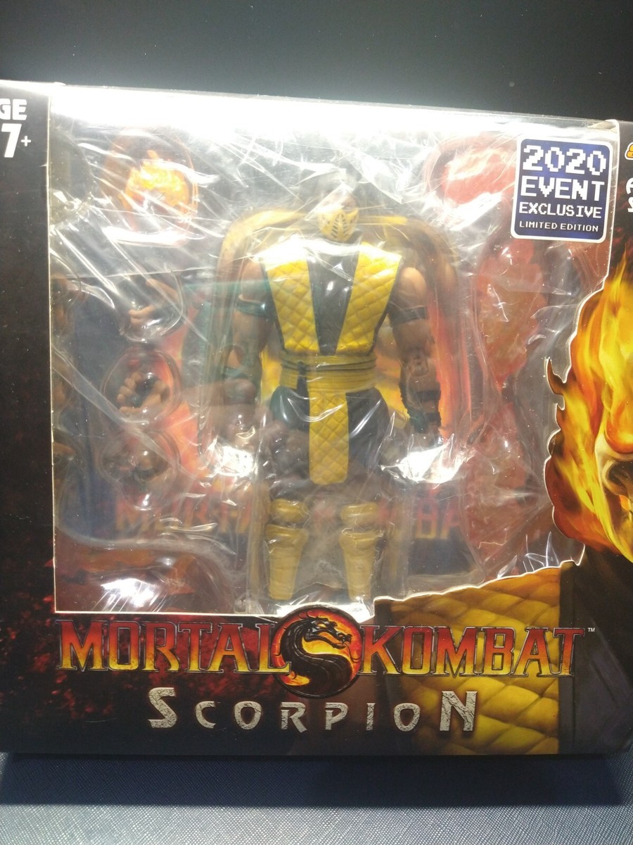 Scorpion Mortal Kombat storm モータルコンバット Amazon.com: Storm Collectibles 1/12 Scorpion Mortal Kombat 3