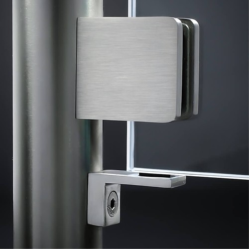 Glashalter Edelstahl Glas-Klemme-Befestigung Scheibensicherung PS: 1,5-10,76 mm - Bild 6 von 13
