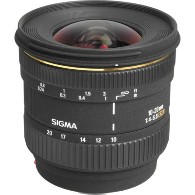 SONY SIGMA EX 10 X 20mm  1:4-5.6 DC  Wide Angle Digital Zoom Lens