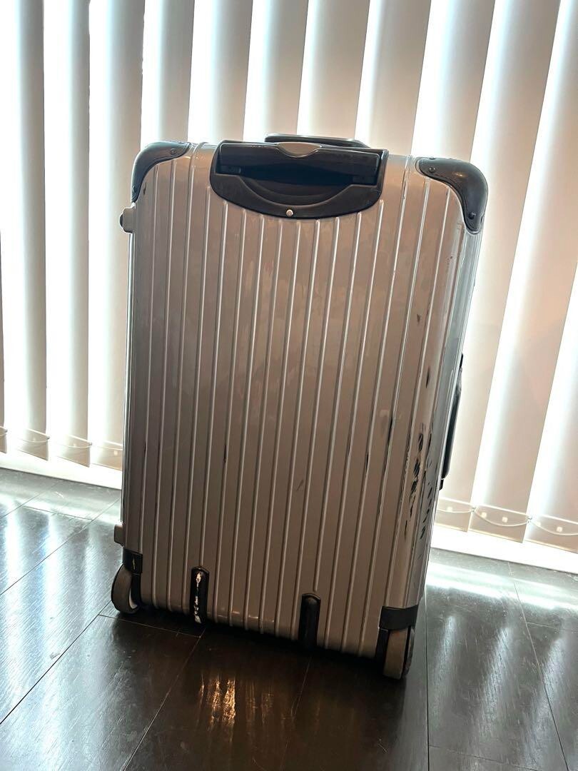 Rimowa 63L Silver 2-wheels Carry Case Suitcase | eBay