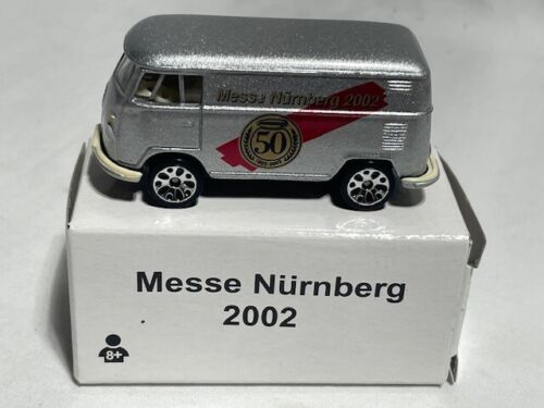 Matchbox Promo VW Delivery Van, 2002 Messe Nurnberg, Silver, 1/64