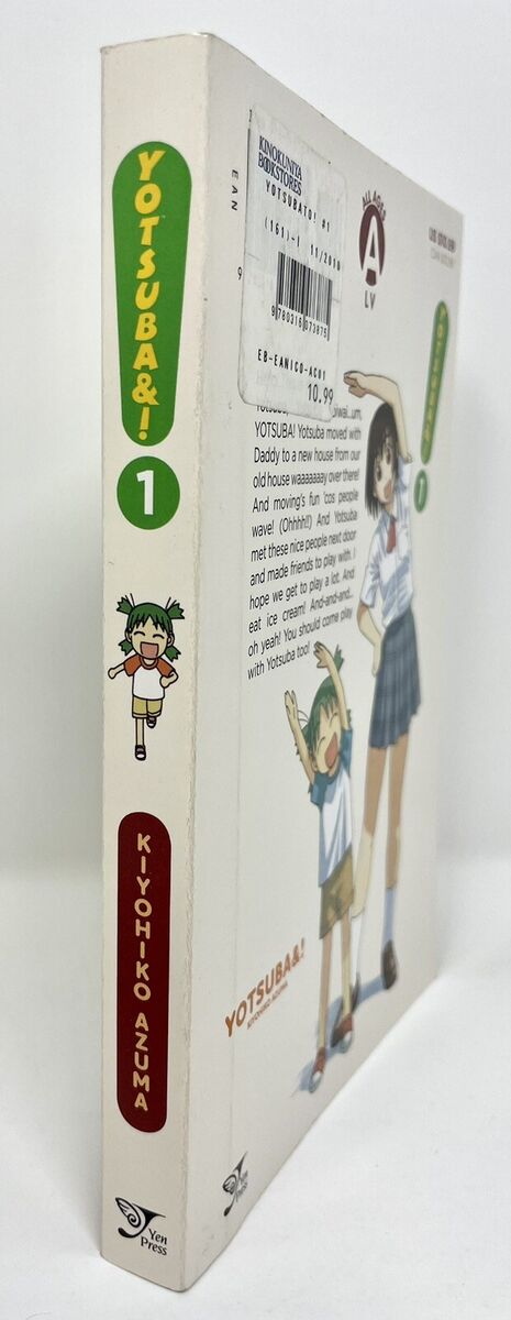 Yotsuba&! Vol. 1 Manga Volume English Book Kiyohiko Azuma Yotsuba&! Vol. 1 Manga Volume English Book Kiyohiko Azuma