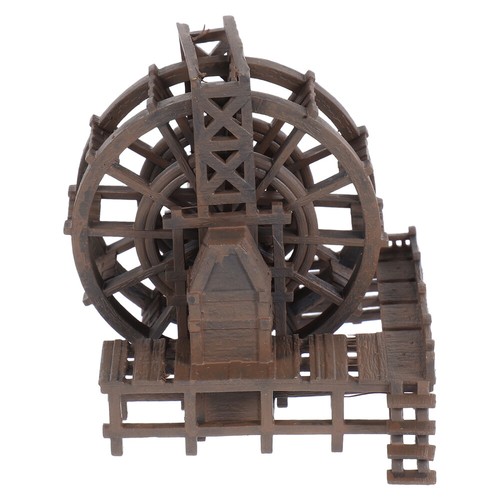 Windmill Wheel Fountain Ornaments Office Windmills Garden Decoration - Picture 8 of 12