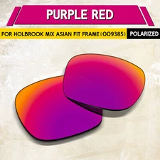 1.5MM POLARIZED Replacement Lenses for Oakley Holbrook Mix AF OO9385, Purple Red