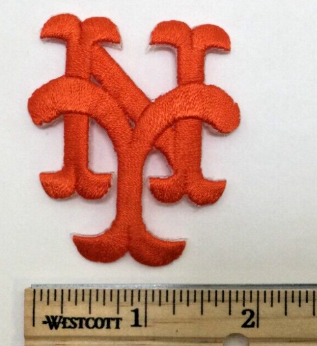 Parche de hierro de los New York Mets MLB, paquete de 5, 2" x 2", envío gratuito - Imagen 2 de 3