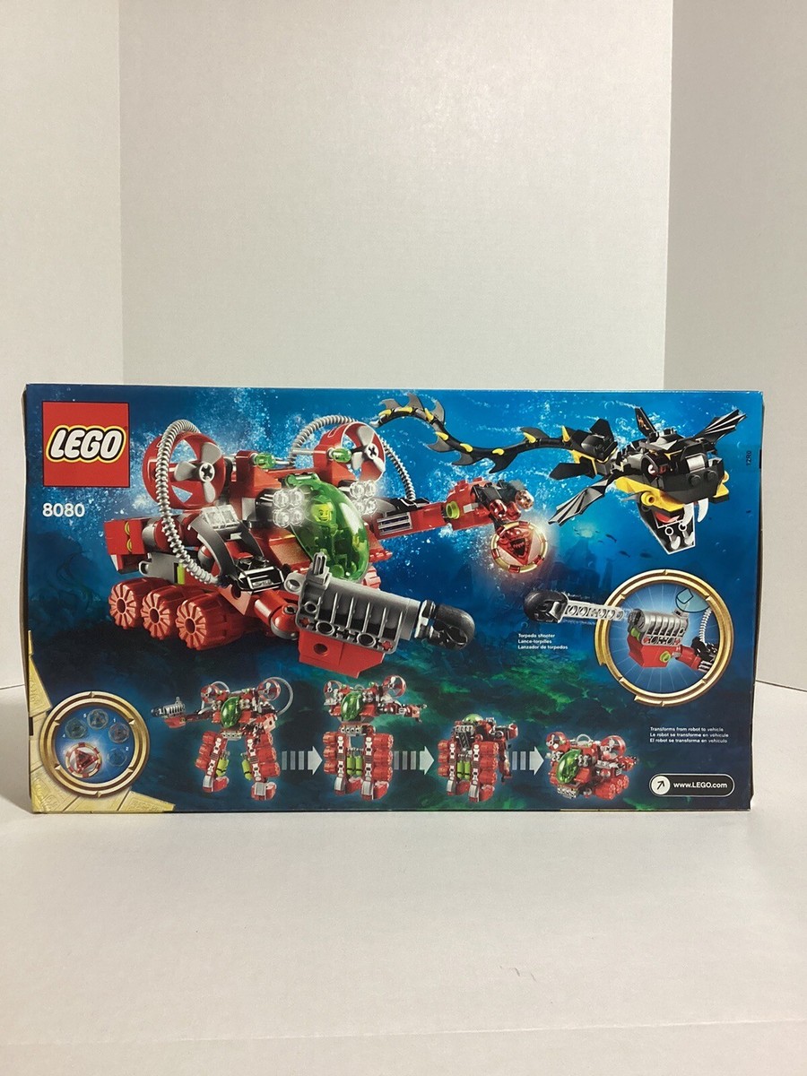 LEGO Atlantis: Undersea Explorer 8080 Special Edition Transforms