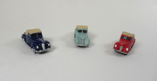 New! SMC-GG-1119 1940 Ford Convertible Top Up HO-1/87 Scale White Resin Kit - Picture 2 of 5