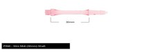 Harrows Clic Slim Midi 30mm 2ba Dart Shafts - Pink