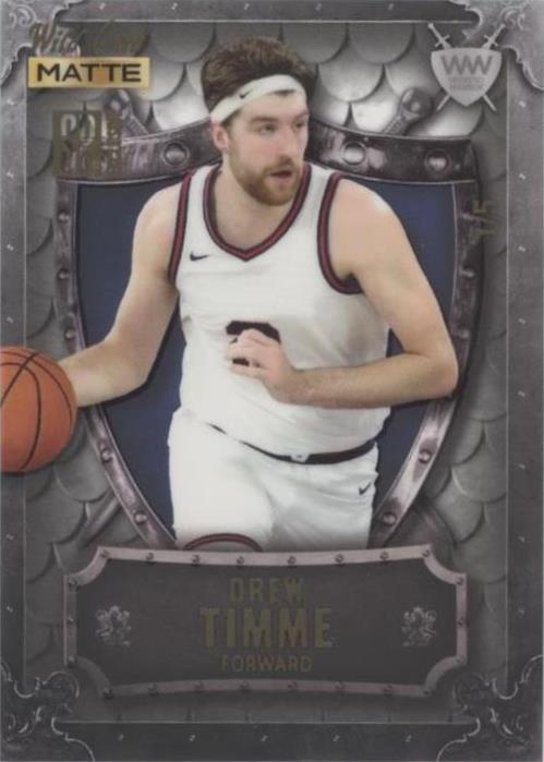 2022 Wild Card Matte SP Exclusive - Drew Timme #WWN-5 - 1 of 2