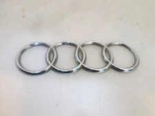 1998-2004 Audi A6 Emblem Badge Logo Symbol Front Grille Chrome OEM 7' inches