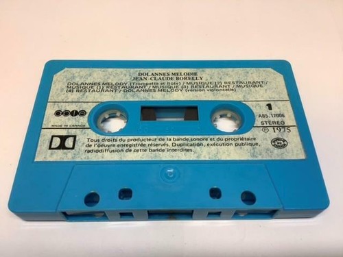 JEAN-CLAUDE BORELLY Audio Cassette Tape DOLLANES MELODIE 1975 Abie AB5-17006 - Picture 4 of 4