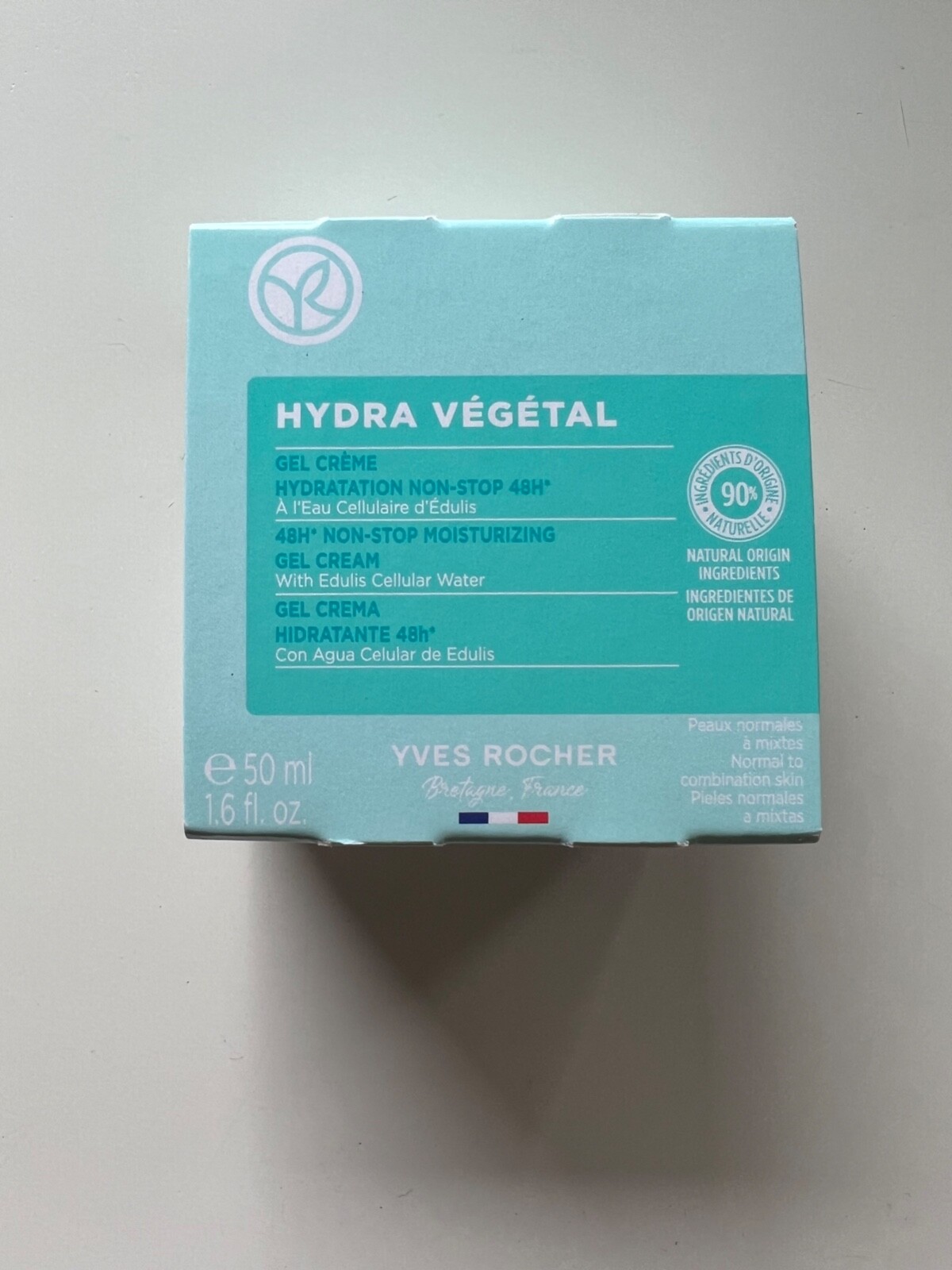 Yves Rocher Hydra Végétal 48H NonStop Moisturizing Gel Cream 1.6 fl.oz eBay